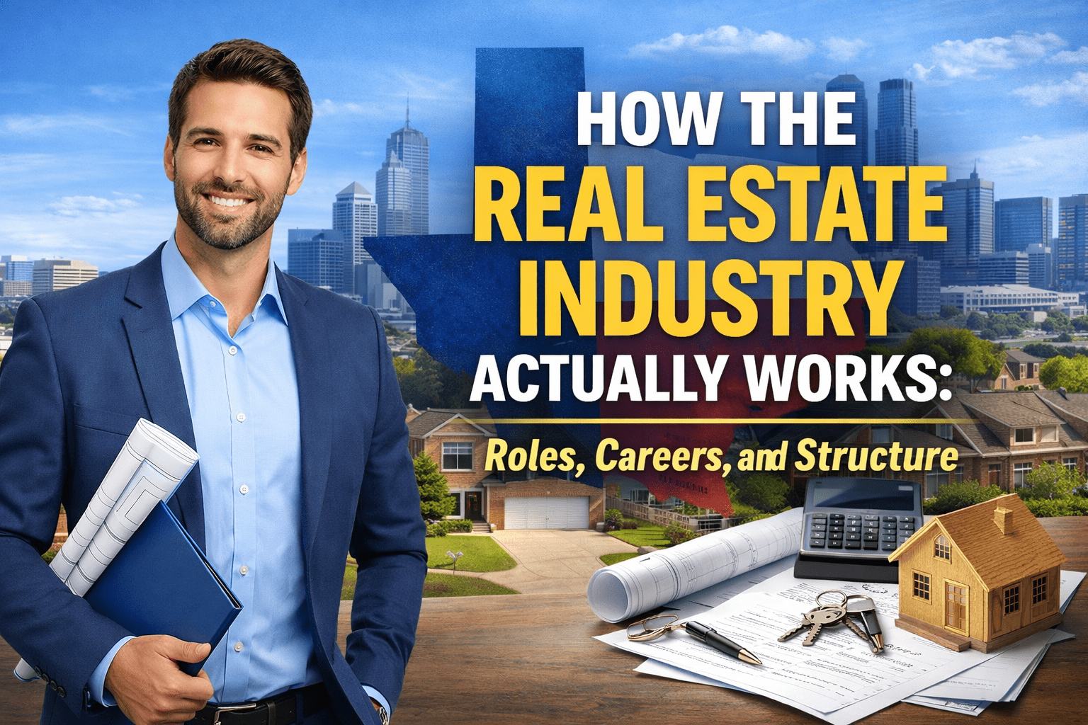 How the Real Estate Industry Actually Works: Roles, Careers, and Structure