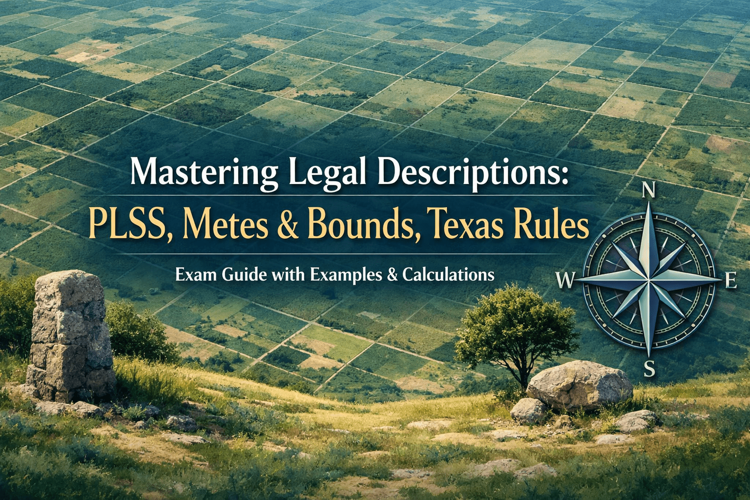 Legal Descriptions in Real Estate: PLSS, Metes & Bounds, Texas Rules Explained