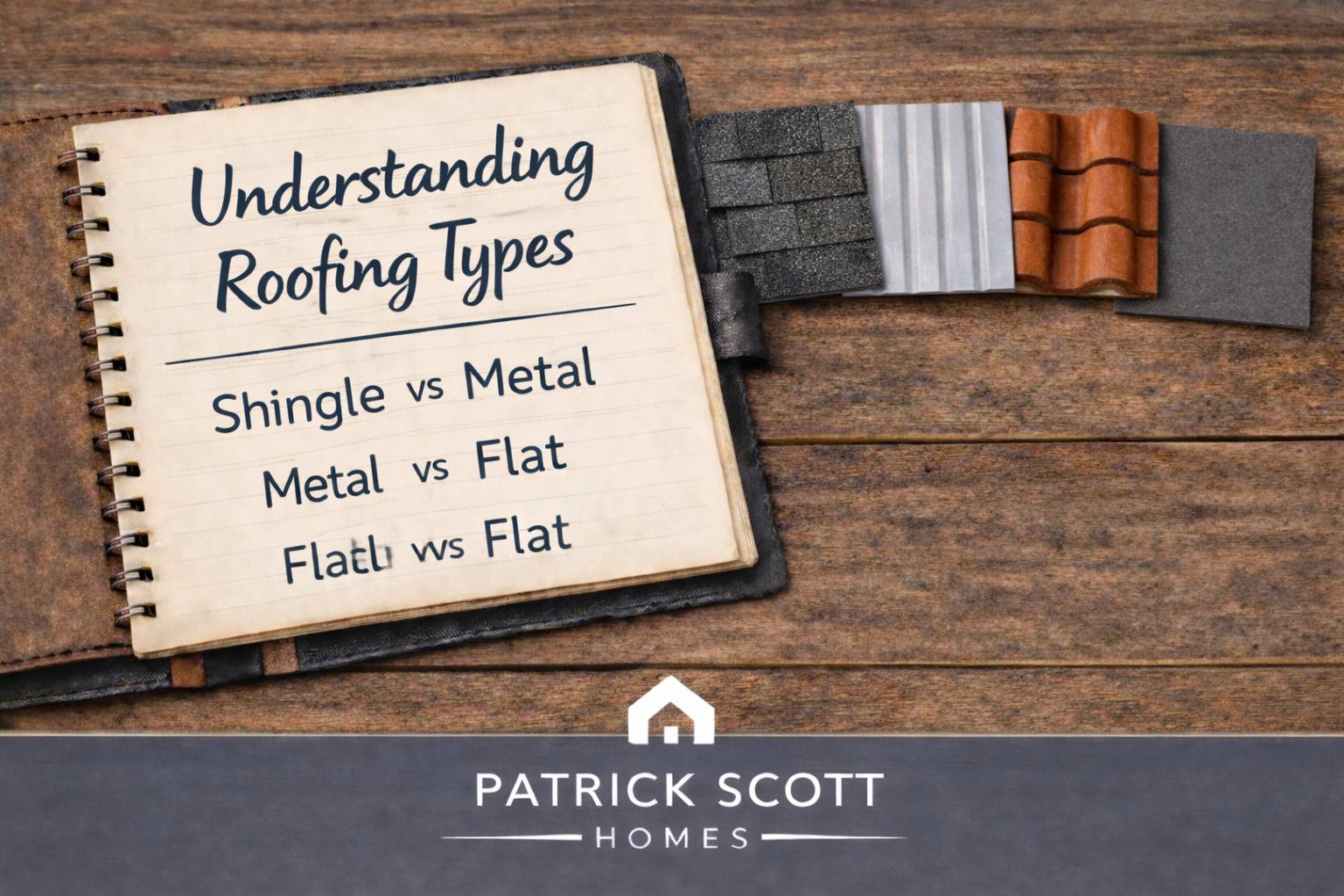 Roofing Types Explained: Shingle, Metal, Tile, and Flat Roofs
